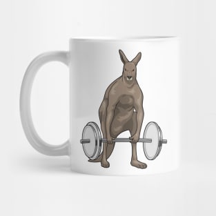 Kangaroo Bodybuilding Dumbbells Mug